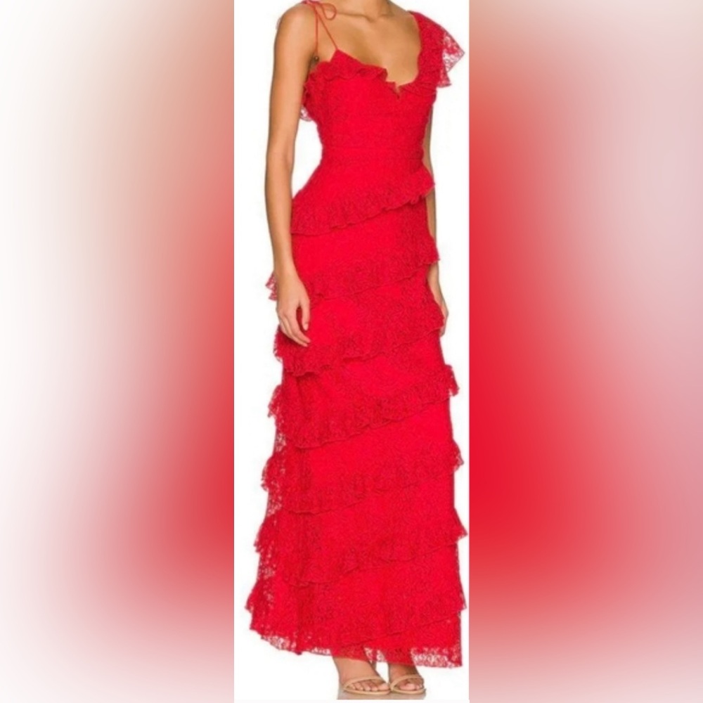 Size S! Super pretty floral lace! Great condition!!!
